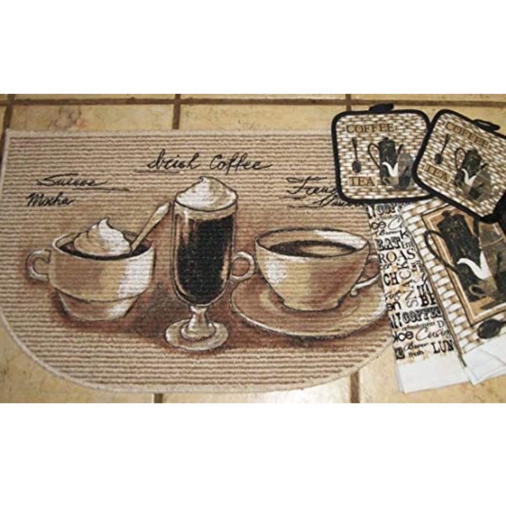 !!! SOLD OUT Restocking !!! Mohawk Coffee Flavors Rug Kitchen Slice Accent NEW - Picture 8 of 8